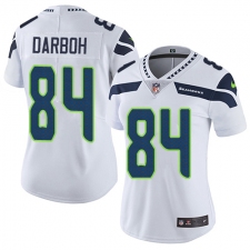 Women's Nike Seattle Seahawks #84 Amara Darboh Elite White NFL Jersey