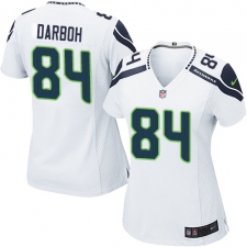Women's Nike Seattle Seahawks #84 Amara Darboh Game White NFL Jersey