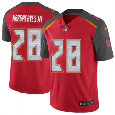 Youth Nike Tampa Bay Buccaneers #28 Vernon Hargreaves III Elite Red Team Color NFL Jersey