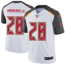 Youth Nike Tampa Bay Buccaneers #28 Vernon Hargreaves III Elite White NFL Jersey