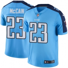 Youth Nike Tennessee Titans #23 Brice McCain Elite Light Blue Team Color NFL Jersey