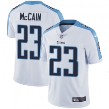 Youth Nike Tennessee Titans #23 Brice McCain White Vapor Untouchable Limited Player NFL Jersey