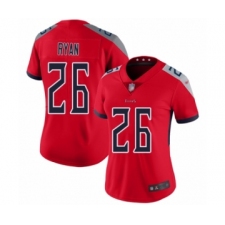 Women's Tennessee Titans #26 Logan Ryan Limited Red Inverted Legend Football Jersey
