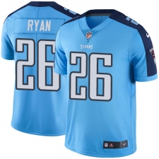 Youth Nike Tennessee Titans #26 Logan Ryan Elite Light Blue Team Color NFL Jersey