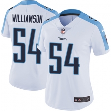 Women's Nike Tennessee Titans #54 Avery Williamson Elite White NFL Jersey