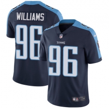 Youth Nike Tennessee Titans #96 Sylvester Williams Elite Navy Blue Alternate NFL Jersey