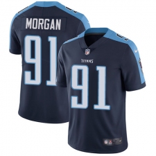 Youth Nike Tennessee Titans #91 Derrick Morgan Elite Navy Blue Alternate NFL Jersey