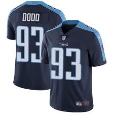 Men's Nike Tennessee Titans #93 Kevin Dodd Navy Blue Alternate Vapor Untouchable Limited Player NFL Jersey