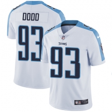 Youth Nike Tennessee Titans #93 Kevin Dodd White Vapor Untouchable Limited Player NFL Jersey