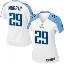 Women's Nike Tennessee Titans #29 DeMarco Murray Game White NFL Jersey