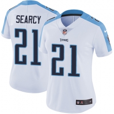 Women's Nike Tennessee Titans #21 Da'Norris Searcy Elite White NFL Jersey