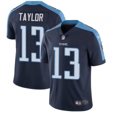 Youth Nike Tennessee Titans #13 Taywan Taylor Elite Navy Blue Alternate NFL Jersey