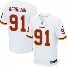 Men's Nike Washington Redskins #91 Ryan Kerrigan New Elite White NFL Jersey