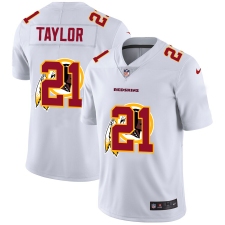 Men's Washington Redskins #21 Charley Taylor White Nike White Shadow Edition Limited Jersey