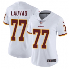 Women's Nike Washington Redskins #77 Shawn Lauvao White Vapor Untouchable Limited Player NFL Jersey