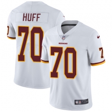 Youth Nike Washington Redskins #70 Sam Huff Elite White NFL Jersey