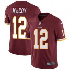 Youth Nike Washington Redskins #12 Colt McCoy Burgundy Red Team Color Vapor Untouchable Limited Player NFL Jersey