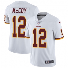 Youth Nike Washington Redskins #12 Colt McCoy Elite White NFL Jersey