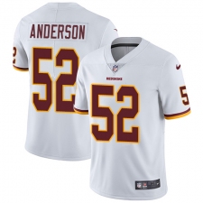 Men's Nike Washington Redskins #52 Ryan Anderson White Vapor Untouchable Limited Player NFL Jersey