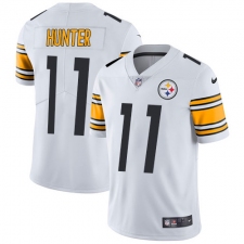 Youth Nike Pittsburgh Steelers #11 Justin Hunter White Vapor Untouchable Limited Player NFL Jersey