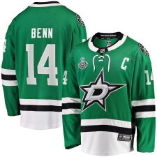 Men's Dallas Stars #14 Jamie Benn Fanatics Branded Green 2020 Stanley Cup Final Bound Home Player Breakaway Jersey