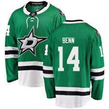 Men's Dallas Stars #14 Jamie Benn Fanatics Branded Green Home Breakaway NHL Jersey