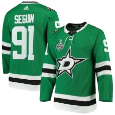 Men's Dallas Stars #91 Tyler Seguin adidas Kelly Green 2020 Stanley Cup Final Bound Authentic Player Jersey