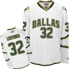 Men's Reebok Dallas Stars #32 Kari Lehtonen Authentic White Third NHL Jersey