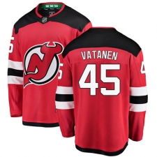 Youth New Jersey Devils #45 Sami Vatanen Fanatics Branded Red Home Breakaway NHL Jersey