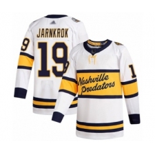Men's Nashville Predators #19 Calle Jarnkrok Authentic White 2020 Winter Classic Hockey Jersey