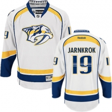 Men's Reebok Nashville Predators #19 Calle Jarnkrok Authentic White Away NHL Jersey