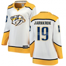 Women's Nashville Predators #19 Calle Jarnkrok Fanatics Branded White Away Breakaway NHL Jersey