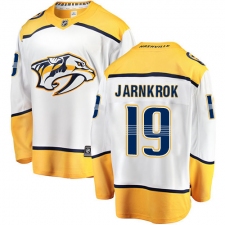 Youth Nashville Predators #19 Calle Jarnkrok Fanatics Branded White Away Breakaway NHL Jersey