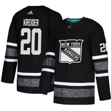 Men's Adidas New York Rangers #20 Chris Kreider Black 2019 All-Star Game Parley Authentic Stitched NHL Jersey