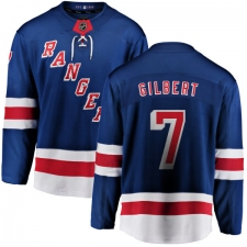 Men's New York Rangers #7 Rod Gilbert Fanatics Branded Royal Blue Home Breakaway NHL Jersey