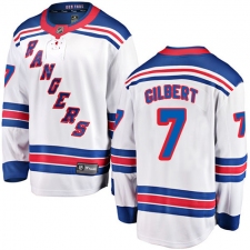 Men's New York Rangers #7 Rod Gilbert Fanatics Branded White Away Breakaway NHL Jersey