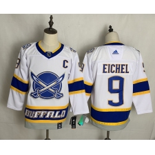 Men's Buffalo Sabres #9 Jack Eichel White 2020-21 Special Edition Replica Player Jersey
