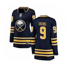 Women's Buffalo Sabres #9 Jack Eichel Fanatics Branded Navy Blue Home Breakaway NHL Jersey