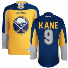 Men's Reebok Buffalo Sabres #9 Evander Kane Authentic Gold New Third NHL Jersey