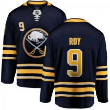 Men's Buffalo Sabres #9 Derek Roy Fanatics Branded Navy Blue Home Breakaway NHL Jersey
