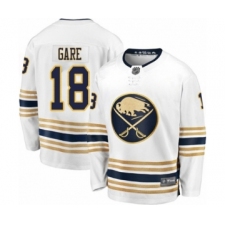 Men's Buffalo Sabres #18 Danny Gare Fanatics Branded White 50th Season Breakaway Hockey Jersey