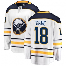 Men's Buffalo Sabres #18 Danny Gare Fanatics Branded White Away Breakaway NHL Jersey