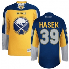 Youth Reebok Buffalo Sabres #39 Dominik Hasek Authentic Gold Third NHL Jersey