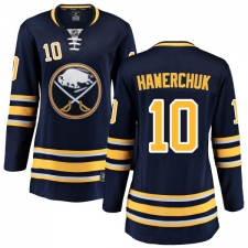 Women's Buffalo Sabres #10 Dale Hawerchuk Fanatics Branded Navy Blue Home Breakaway NHL Jersey