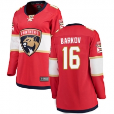 Women's Florida Panthers #16 Aleksander Barkov Fanatics Branded Red Home Breakaway NHL Jersey