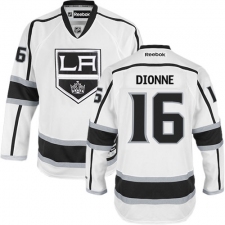 Youth Reebok Los Angeles Kings #16 Marcel Dionne Authentic White Away NHL Jersey