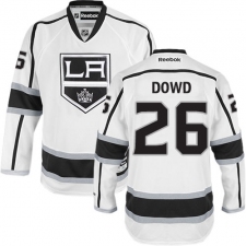 Women's Reebok Los Angeles Kings #26 Nic Dowd Authentic White Away NHL Jersey