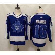Men's Toronto Maple Leafs #16 Mitchell Marner Blue 2020-21 Special Edition Breakaway Player Jersey
