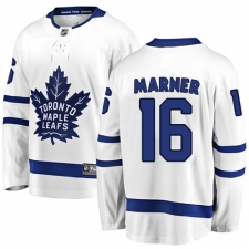 Men's Toronto Maple Leafs #16 Mitchell Marner Fanatics Branded White Away Breakaway NHL Jersey