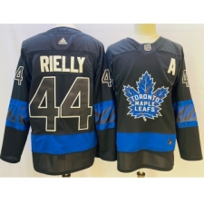 Men's Toronto Maple Leafs #44 Morgan Rielly Black X Drew House Inside Out Stitched Jersey